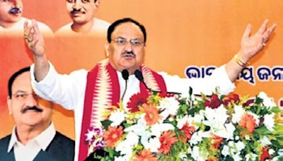 Congress, India bloc are empowering anti-national forces in Jammu-Kashmir, says JP Nadda