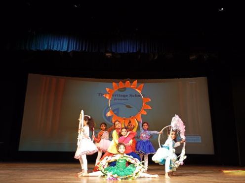 'Aalap' by The Heritage School concludes - Over 400 students from 15 schools participate