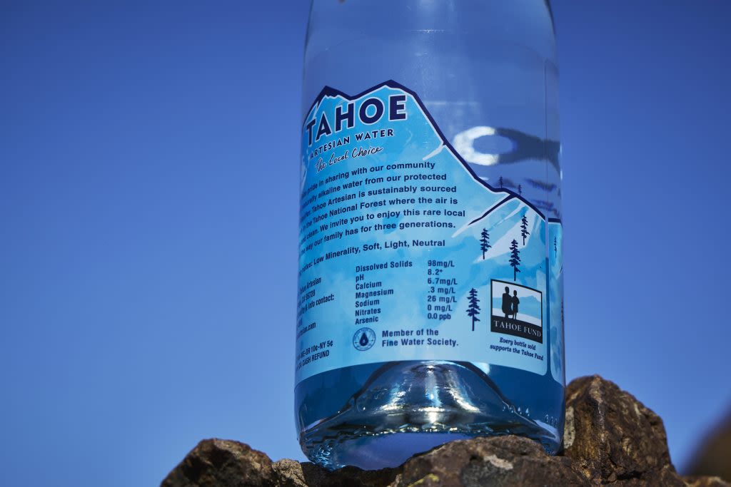 Tahoe Artesian Water is giving back to the Tahoe Fund with every case