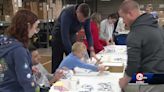 Volunteers of All Ages Help Prepare Hygiene Packs