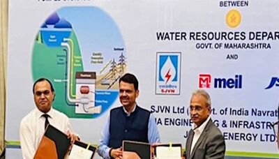 MEIL Signs MoU with Maharashtra Government for Development of 4000 MW Pumped Storage Hydro Projects