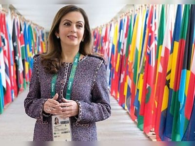 Nita Ambani re-elected unanimously as International Olympic Committee member - CNBC TV18