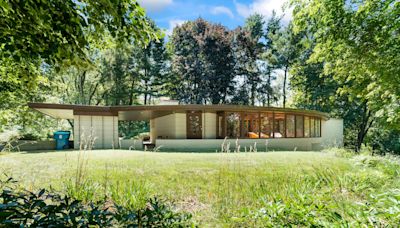 A Frank Lloyd Wright Usonian Home Lists for $1.85 Million in Michigan