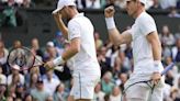 Andy Murray’s Wimbledon farewell tour begins with a loss in doubles with his brother