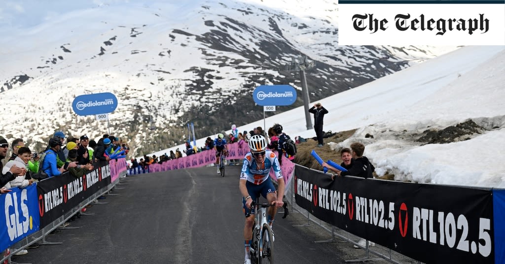 Giro d’Italia ‘shambles’ as riders boycott new route after severe snowfall