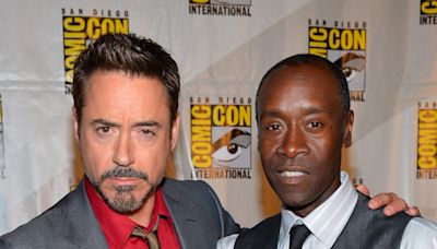 Don Cheadle responds to Robert Downey Jr.'s casting as Doctor Doom — and whether they'll share the screen again in a Marvel movie