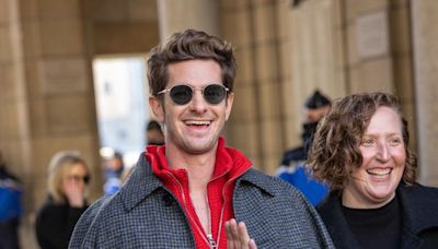 Andrew Garfield and Dr. Kate Tomas Enjoy Date Night at Chiltern Firehouse