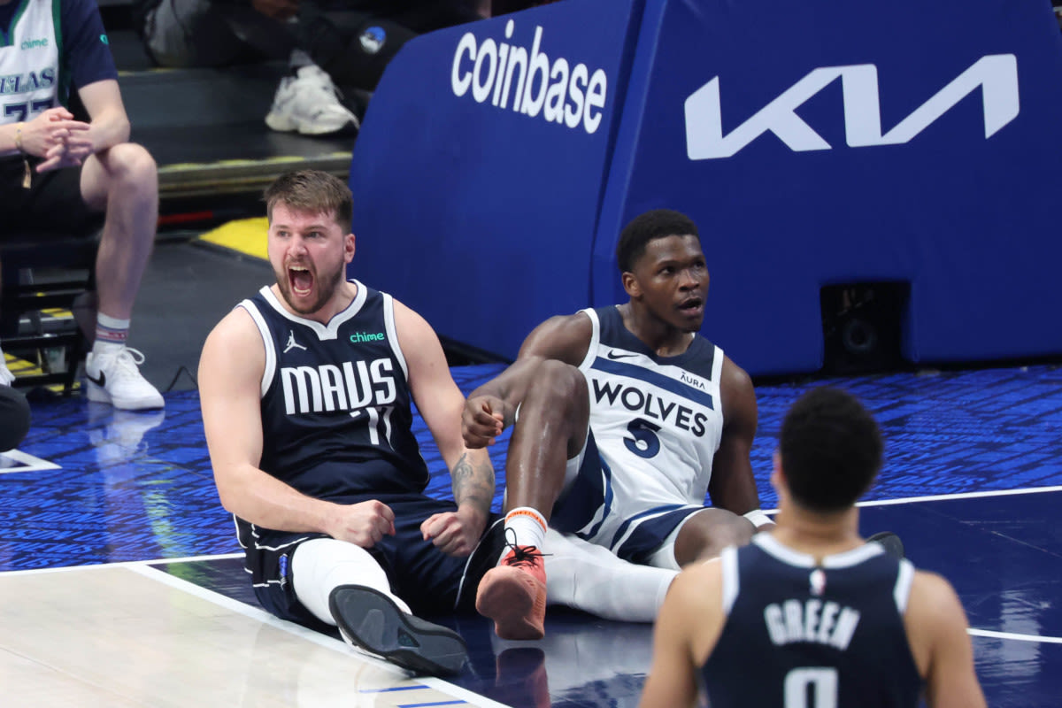 Savage Luka Doncic Photo With Anthony Edwards Is Blowing Up Online
