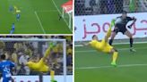 Cristiano estrella una chilena en el poste en la final de Copa saudí: ¡si llega a entrar eso! - MarcaTV