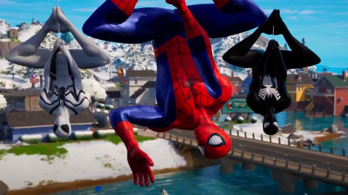 Fortnite Rumor Could Tease Addition of New Spider-Man Character Skin