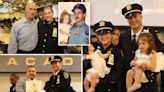 Husband, wife who are both NYPD officers promoted together at heartwarming ceremony