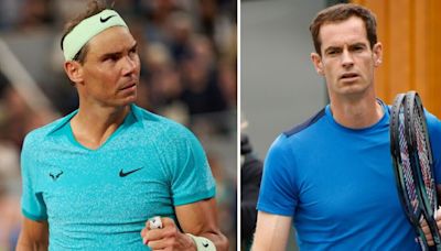 Andy Murray and Rafael Nadal could face nightmare Paris Olympics draw