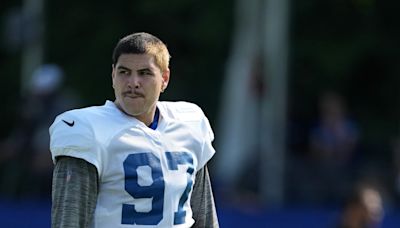 Colts camp observations: First-rounder Laiatu Latu dominates on first day in pads