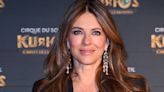 Elizabeth Hurley Slays With Sculpted Abs In A Cropped Sweater On IG