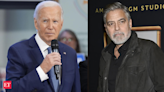 George Clooney urges Joe Biden to reconsider presidential bid. Details here - The Economic Times