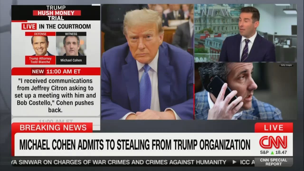 CNN’s Elie Honig Says Michael Cohen Stealing from Trump Is ‘More Serious of a Crime Than Falsifying Business Records’