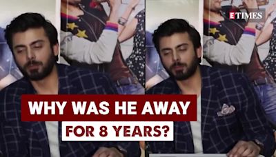 Why Fawad Khan Vanished from Bollywood for 8 Years? Now Making A Bollywood Comeback? - Times of India Videos