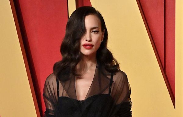 Irina Shayk Shows Off Her Backside and Fit Figure in Racy Lingerie Photos