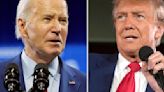 Biden and Trump’s day of contrasts marks a surreal presidential campaign