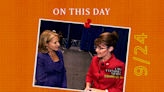 Katie Couric ended Sarah Palin's vice presidential ambitions on this day in 2008