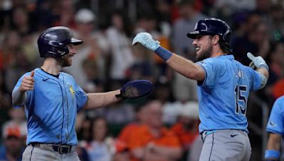 Josh Lowe homers twice in the Rays' 6-1 victory over the Astros