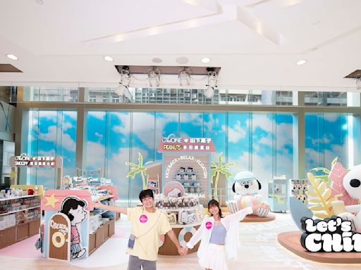 【The ONE x 山下菓子PEANUTS™ 多巴胺夏日】 人氣角色Olaf 首次擔正慵懶登場 與俏皮Snoopy 玩轉沙灘派對