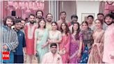 Manushi Chhillar, Meezaan Jafri, Shikhar and Veer glam up for Anant Ambani and Radhika Merchant’s grand dandiya night | Hindi Movie News - Times of India