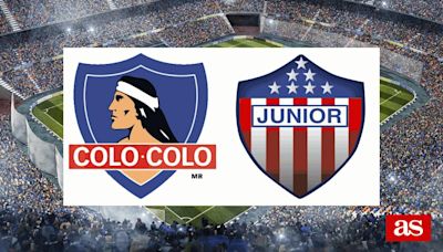 Colo Colo vs Junior: estadísticas previas y datos en directo | Copa Libertadores 2024