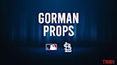 Nolan Gorman vs. Giants Preview, Player Prop Bets - June 20