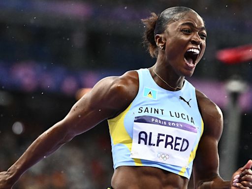 JO 2024 : Julien Alfred remporte le 100 m, et offre à Sainte-Lucie sa première médaille