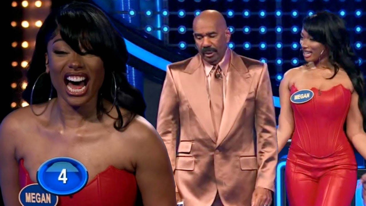 Watch Megan Thee Stallion Stun Steve Harvey With Honest ‘Celebrity Family Feud’ Response