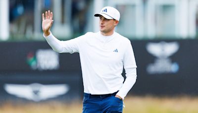 Ludvig Åberg leads Scotland's Robert MacIntyre by two at Genesis Scottish Open