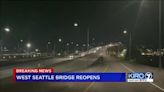 After more than two years, the West Seattle Bridge reopens