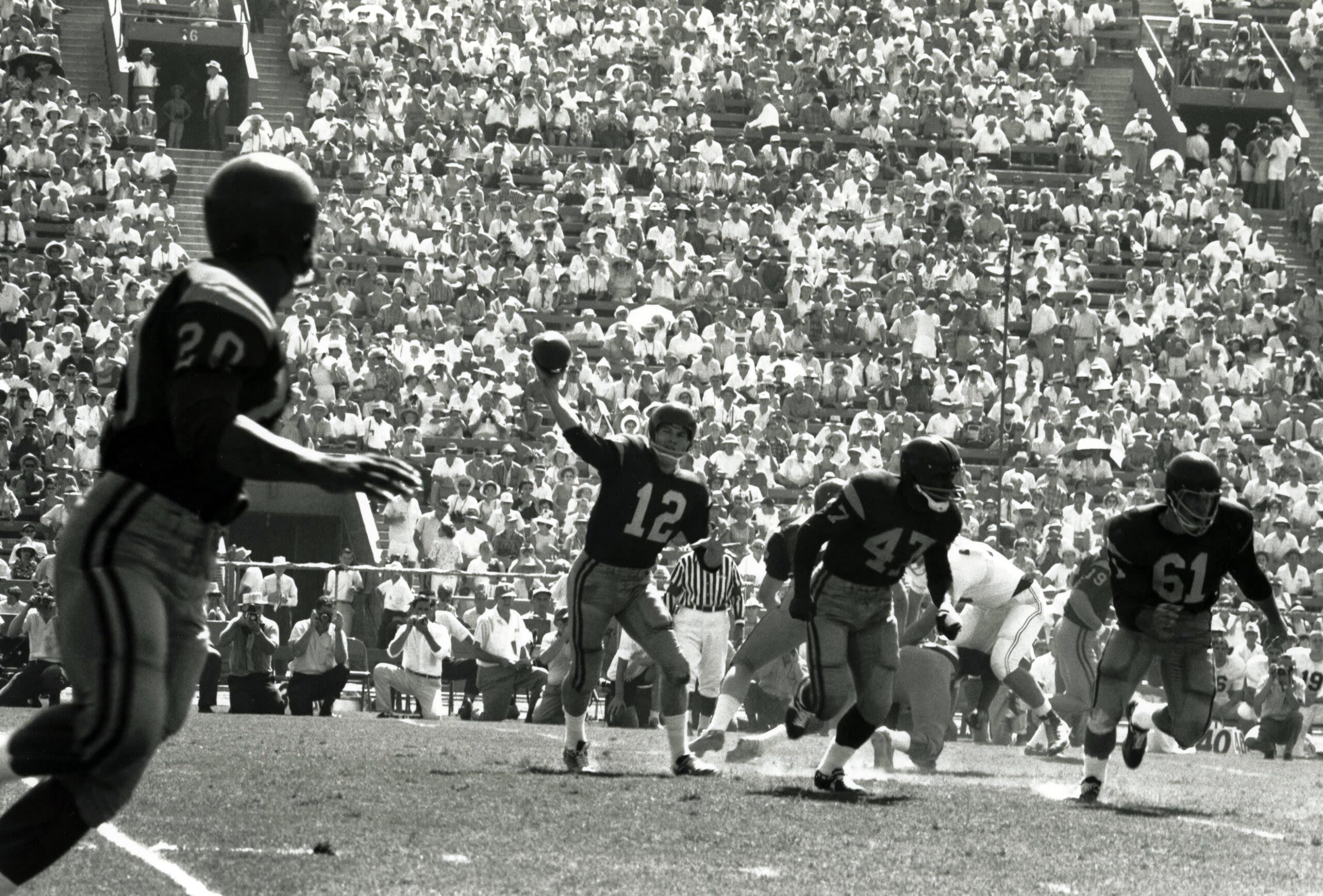 USC football and Dodgers World Series games do have a Friday history