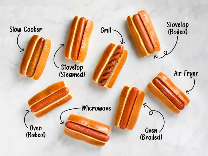 The Absolute Best Way to Cook Hot Dogs (I Tested 8 Methods!)