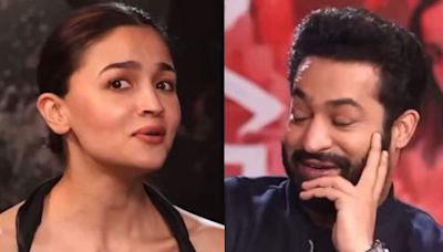 Alia Bhatt Sings Devara's Chuttamalle Song In Telugu, Leaves Jr NTR Impressed: 'Oh My God...' | Watch - News18