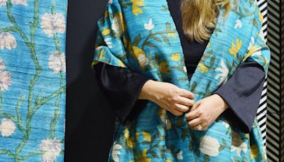 Chennai designer Neesha Amrish’s handmade stoles are now at the Van Gogh museum store in Amsterdam