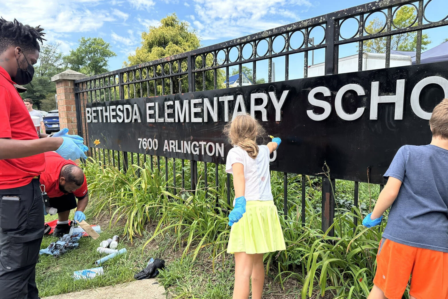 Antisemitic phrases found spray-painted at Bethesda school, police say - WTOP News