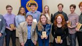 Charleston Rotary honors Top 10 CHS graduates