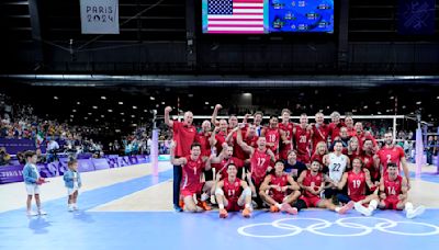 U.S. men win volleyball bronze medal at Paris Olympics