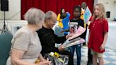 Ed Dwight, sculptor and first African-American astronaut candidate, visits Pensacola