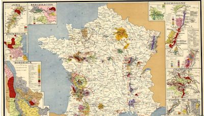 Descubra os tesouros escondidos nos primeiros mapas vitivinícolas da França