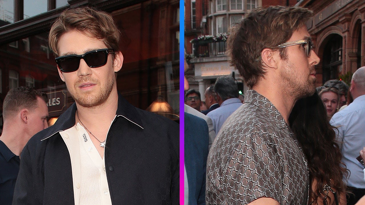 Joe Alwyn and Ryan Gosling Show Up in Style for Gucci's London Dinner