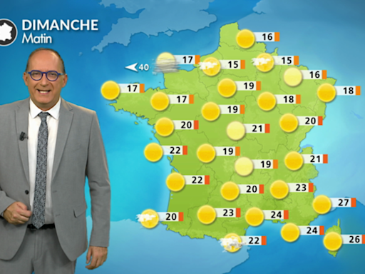 Météo dimanche 11 août : journée caniculaire au sud, jusqu'à 40°C