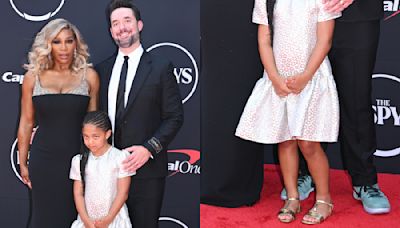 Serena Williams’ Daughter Alexis Olympia Shines With Metallic Footwear on the ESPY Awards 2024 Red Carpet