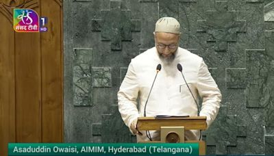 Owaisi defends 'Jai Palestine' slogan in Parliament as BJP objects: ‘Read what Mahatma Gandhi…’