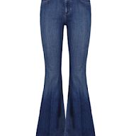 Flare jeans have a dramatic flare at the bottom. They were popular in the 70s and have recently made a comeback. They are often made with stretchy materials for added comfort.