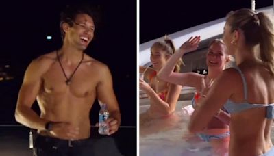 'Below Deck' exclusive clip: Dylan Piérre De Villiers plays truth or dare with bikini-clad charter guests
