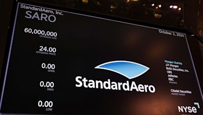 StandardAero valued at $10.4 billion as shares jump in NYSE debut