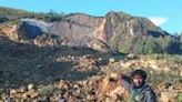 The once-bustling hillside village in Enga province was almost completely obliterated by the landslide